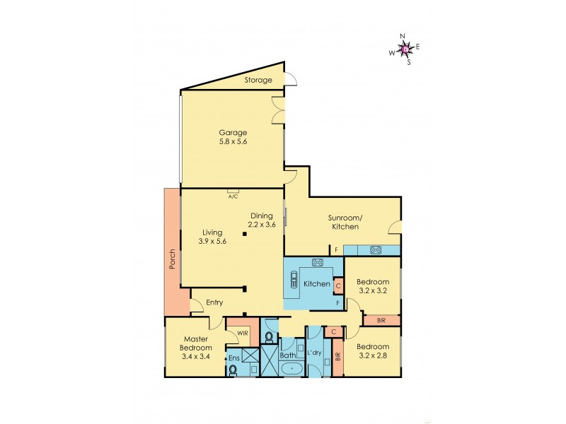 1 Exner Drive, Dandenong North VIC 3175 Floorplan