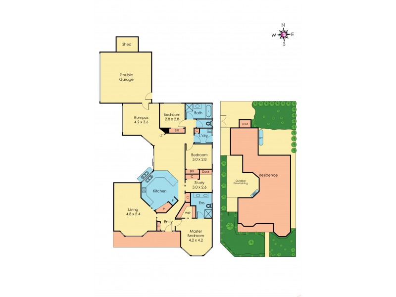 8 Golden Leaf Avenue, Narre Warren South VIC 3805 Floorplan