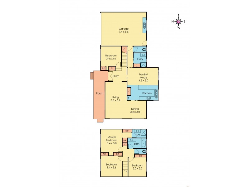 5 Breamlea Court, Dandenong North VIC 3175 Floorplan