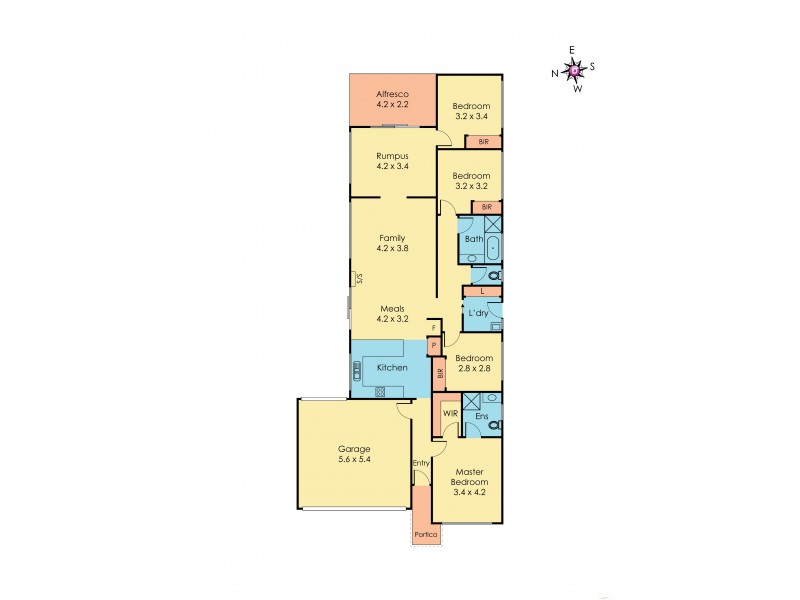 19 Bianca Crescent, Cranbourne North VIC 3977 Floorplan