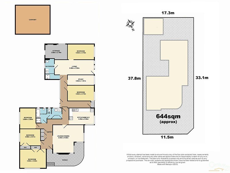 339 Princes Highway, Noble Park VIC 3174 Floorplan