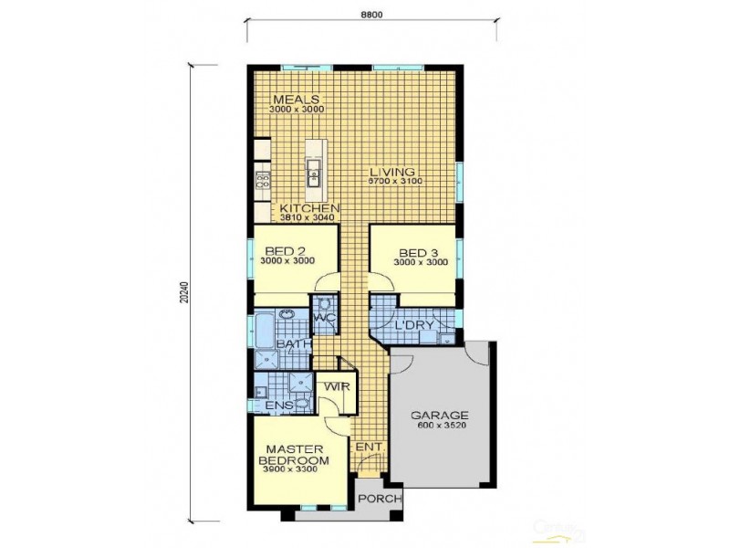 31 Paxford Drive, Cranbourne North VIC 3977 Floorplan