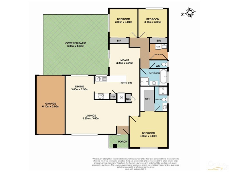 5 Peveril Court, Narre Warren VIC 3805 Floorplan
