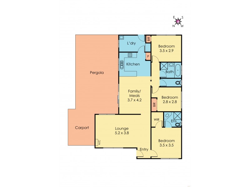 16 Redwood Avenue, Hampton Park VIC 3976 Floorplan