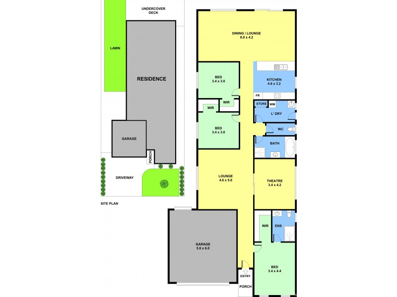 3 Karlson Way, Cranbourne North VIC 3977 Floorplan