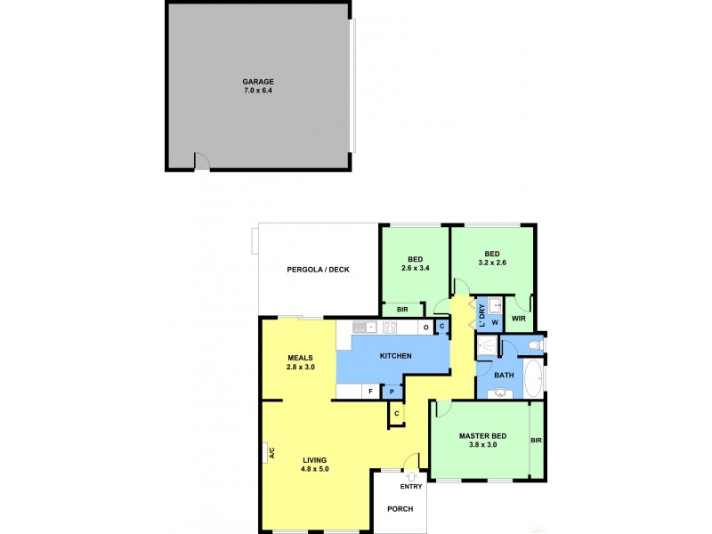 1/14 Greenlaw Crescent, Berwick VIC 3806 Floorplan
