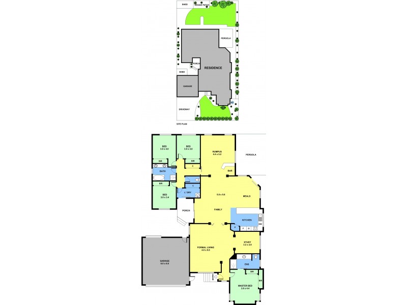 50 Sandalwood Drive, Narre Warren VIC 3805 Floorplan