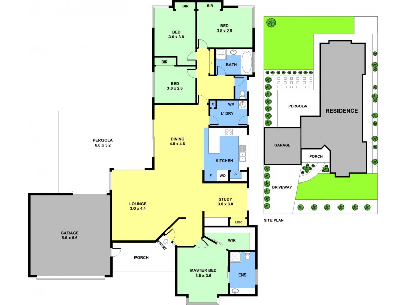 59 Bemersyde Drive, Berwick VIC 3806 Floorplan