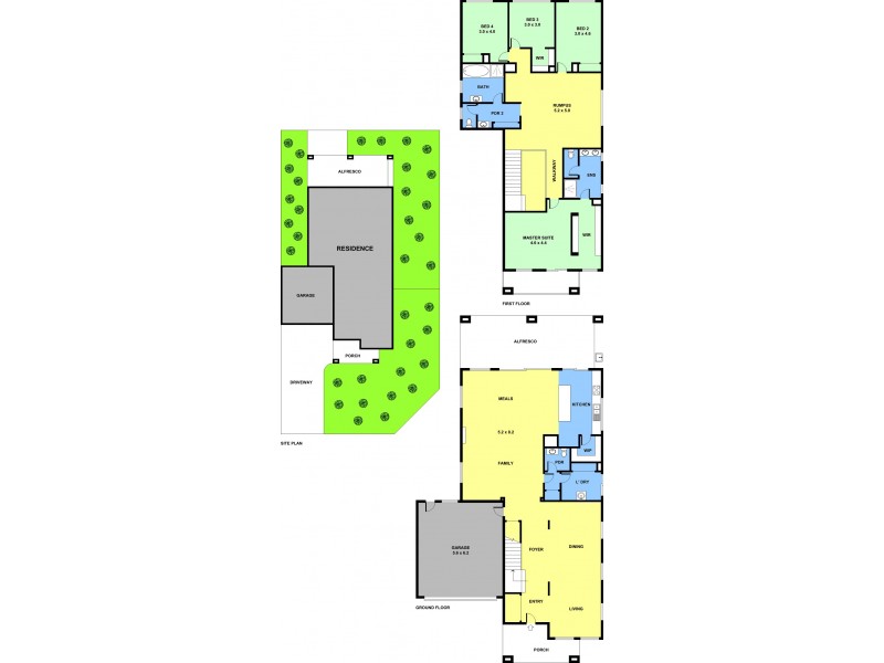 5 Riverstone Boulevard, Clyde North VIC 3978 Floorplan