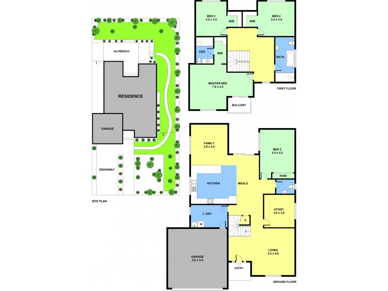 4 Sachiko Place, Berwick VIC 3806 Floorplan
