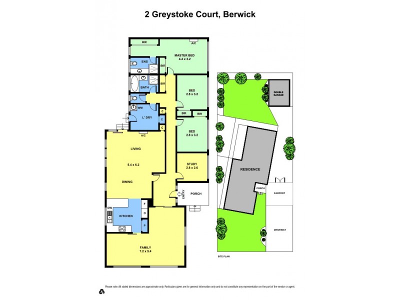 2 Greystoke Court, Berwick VIC 3806 Floorplan