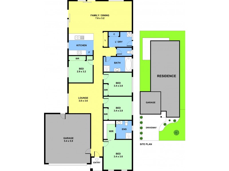 13 Longmeadow Road, Officer VIC 3809 Floorplan