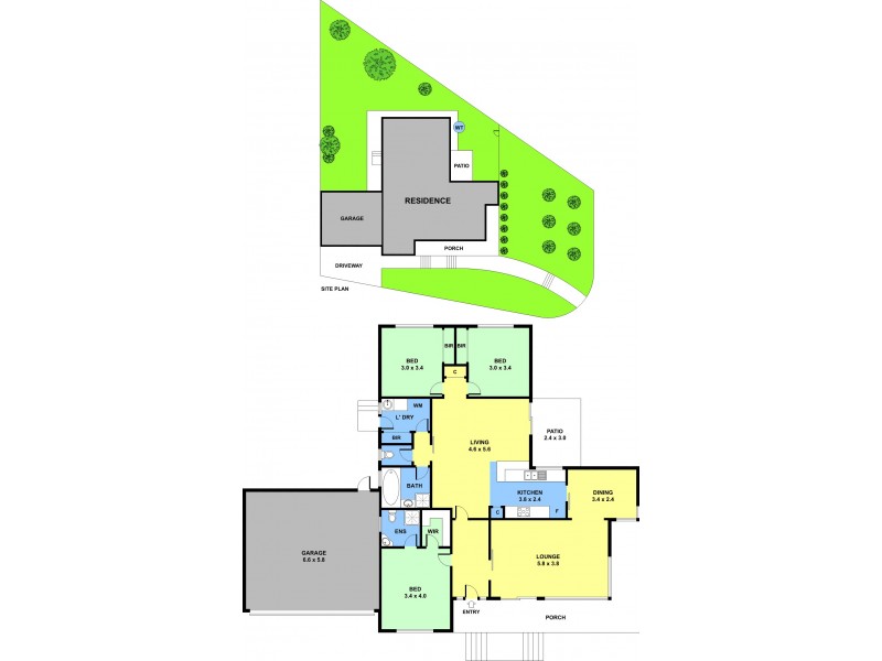 1 Legg Court, Endeavour Hills VIC 3802 Floorplan