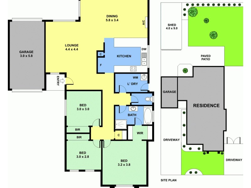 8 Middleham Close, Cranbourne West VIC 3977 Floorplan