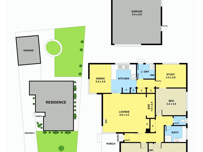 9 Delia Court, Dandenong North VIC 3175 Floorplan