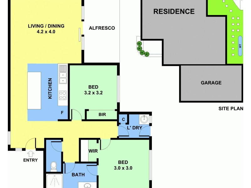 3/7 Amber Crescent, Narre Warren VIC 3805 Floorplan