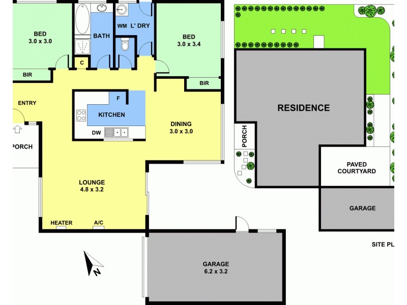 2/14 Wallowa Crescent, Narre Warren VIC 3805 Floorplan