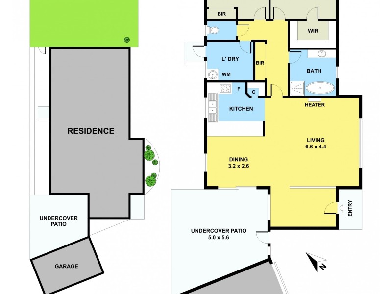 1/13 Wallowa Crescent, Narre Warren VIC 3805 Floorplan