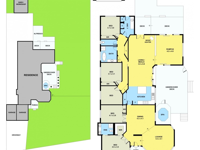 16 Hilltop Close, Narre Warren South VIC 3805 Floorplan