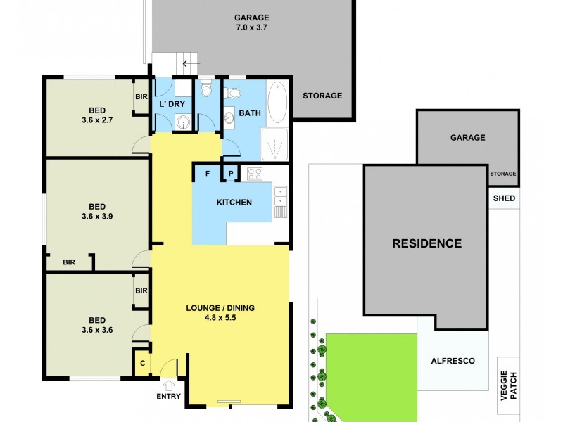 1/12 Olive Road, Eumemmerring VIC 3177 Floorplan