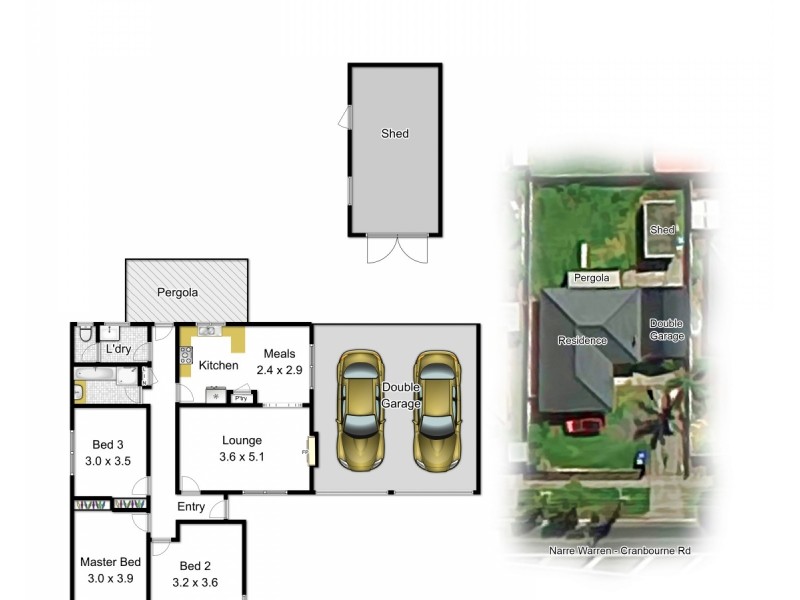 151 Narre Warren Road, Cranbourne VIC 3977 Floorplan