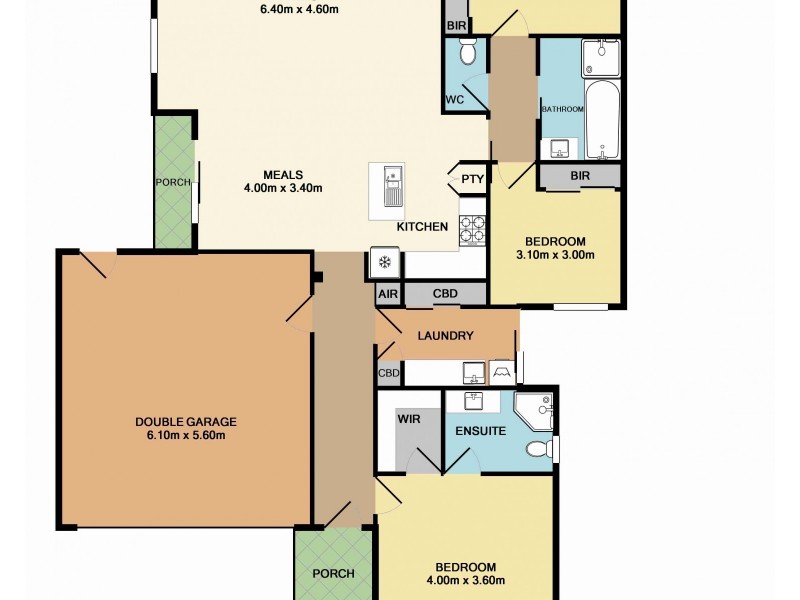 2 Speranza Place, Lynbrook VIC 3975 Floorplan