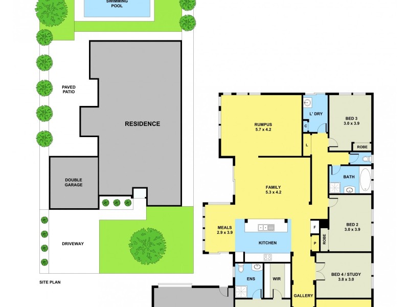 9 Marsh Grove, Berwick VIC 3806 Floorplan