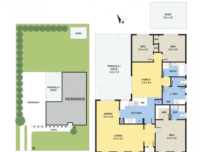 6  Kerrison Drive, Hampton Park VIC 3976 Floorplan