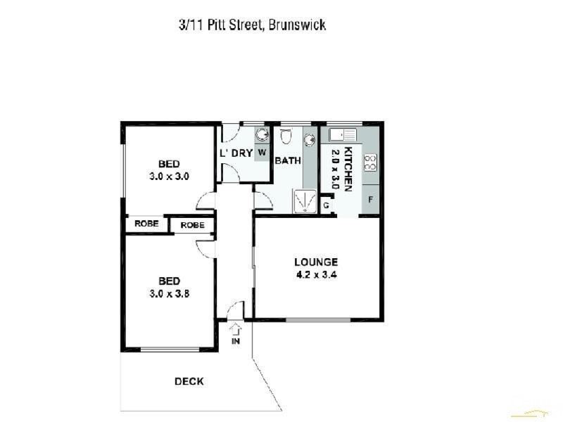 3/11 Pitt Street, Brunswick VIC 3056