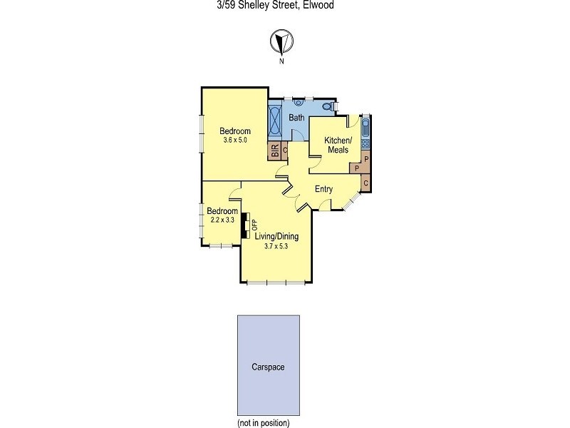 3/59 Shelley Street, Elwood VIC 3184