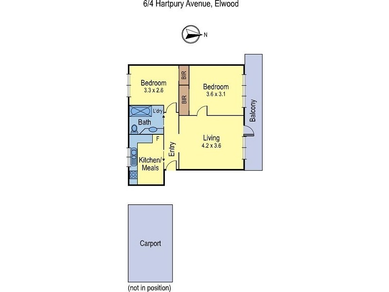 6/4 Hartpury Avenue, Elwood VIC 3184