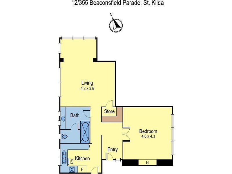 12/355 Beaconsfield Parade, St Kilda West VIC 3182