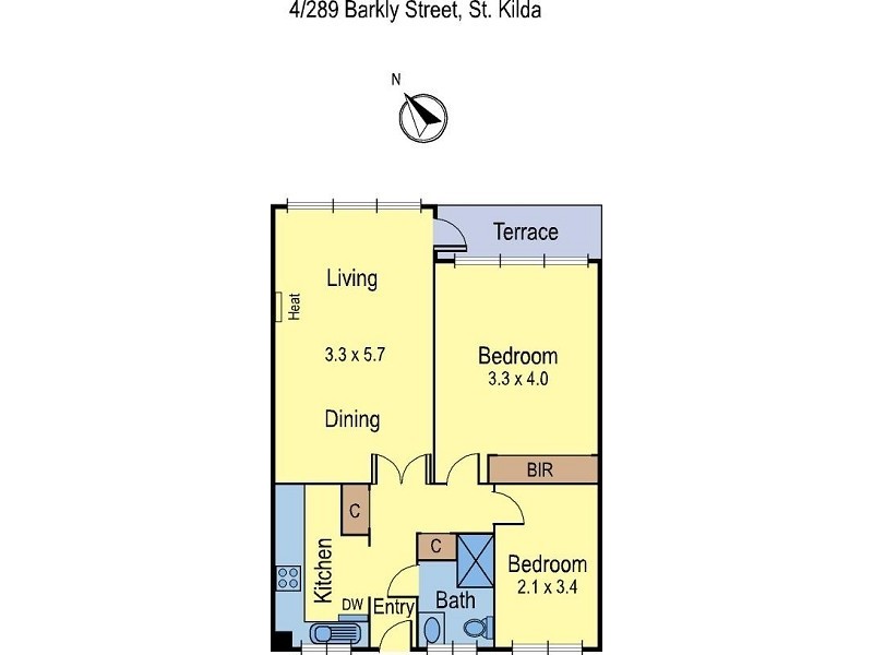 4/289 Barkly Street, St Kilda VIC 3182