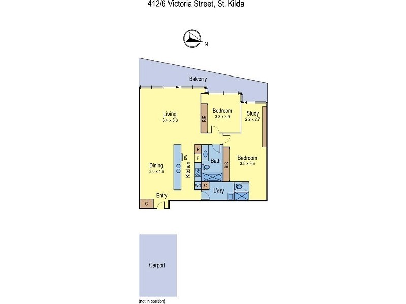 412/6 Victoria Street, St Kilda VIC 3182