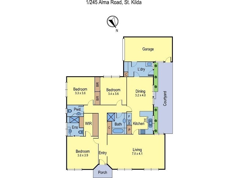1/245 Alma Road, St Kilda East VIC 3183