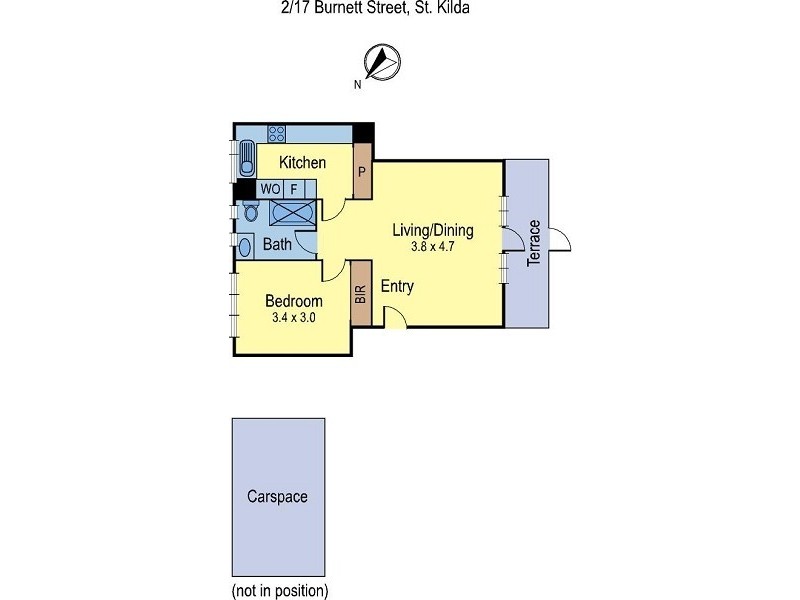 2/17 Burnett Street, St Kilda VIC 3182