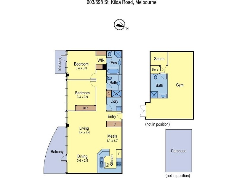 603/598 St Kilda Road, Melbourne VIC 3000