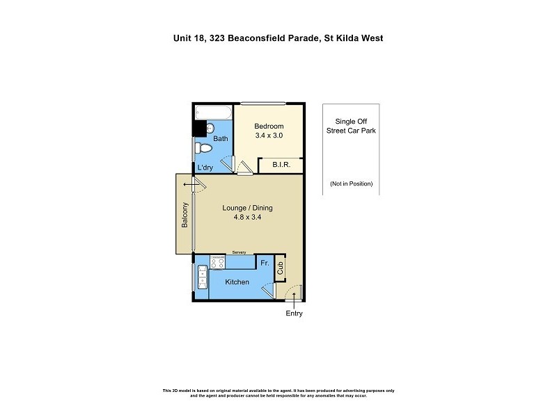 18/323 Beaconsfield Parade, St Kilda West VIC 3182