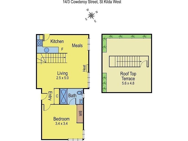 14/3 Cowderoy Street, St Kilda West VIC 3182