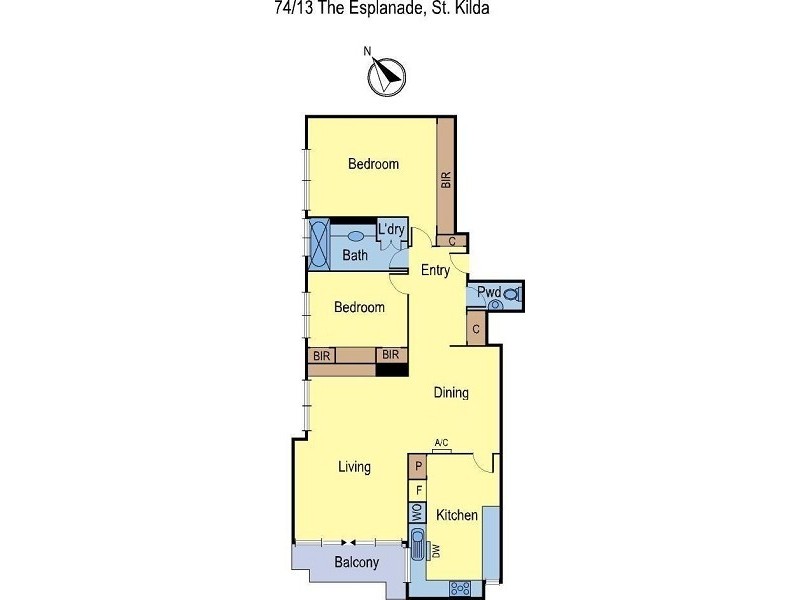 74/13 The Esplanade, St Kilda VIC 3182