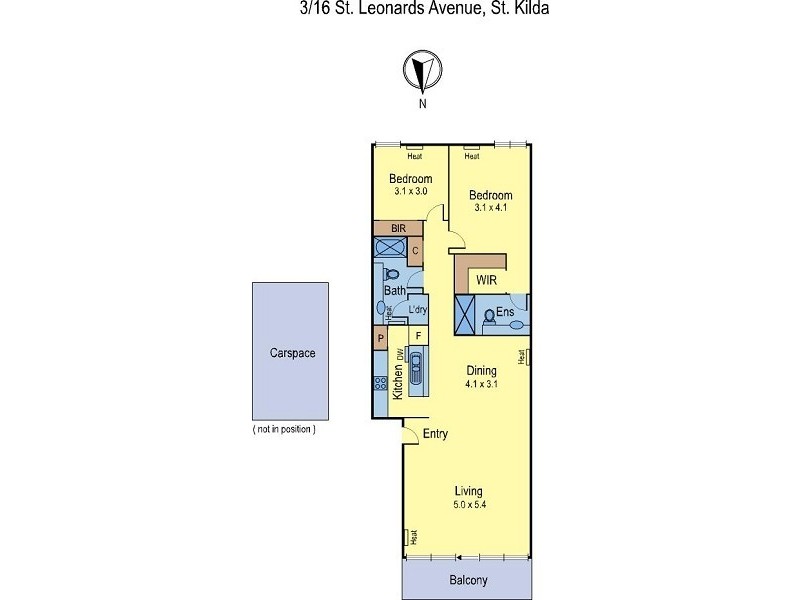 3/16 St Leonards Avenue, St Kilda VIC 3182
