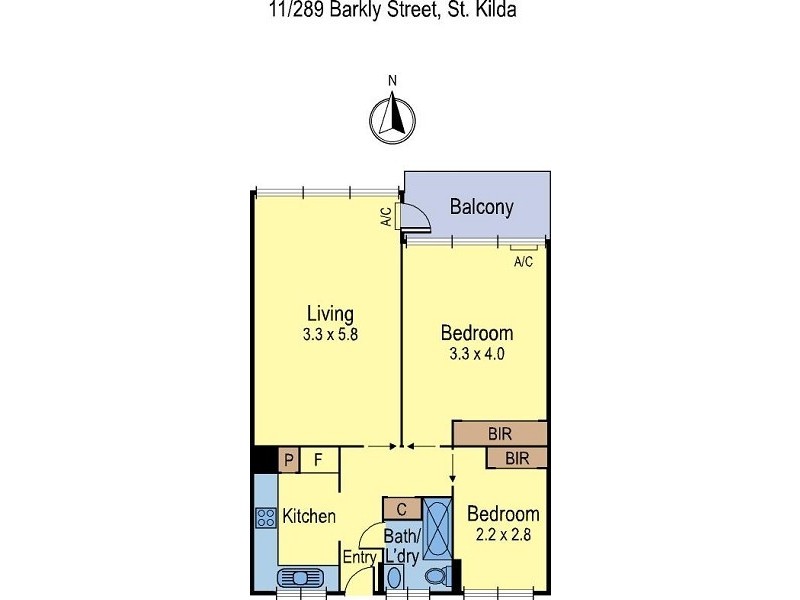 11/289 Barkly Street, St Kilda VIC 3182