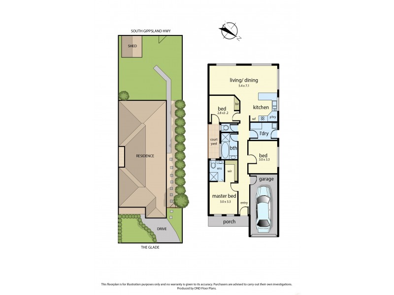 21 The Glade, Hampton Park VIC 3976 Floorplan