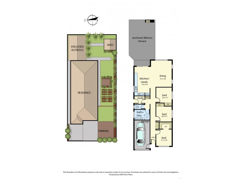 12 Linmac Court, Hampton Park VIC 3976 Floorplan