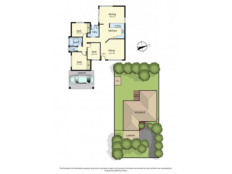 44 Michelle Drive, Hampton Park VIC 3976 Floorplan