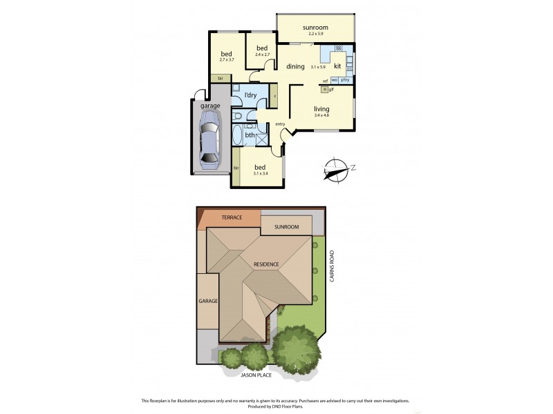 1/1 Jason Place, Hampton Park VIC 3976 Floorplan
