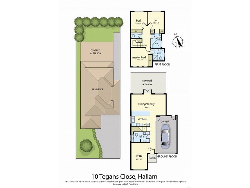 10 Tegans Close, Hallam VIC 3803 Floorplan