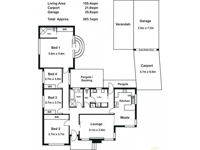 1534 Frankston Flinders Road, Tyabb VIC 3913 Floorplan