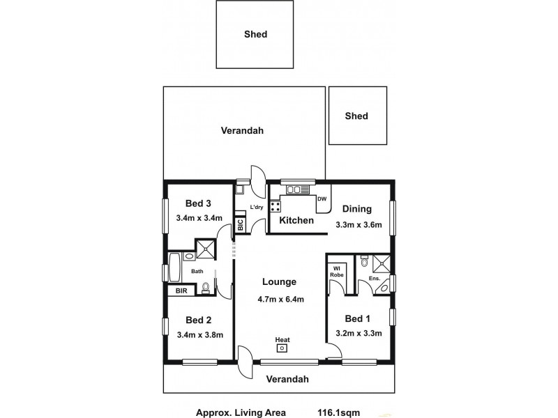 5 Blackburn Street, Bittern VIC 3918 Floorplan