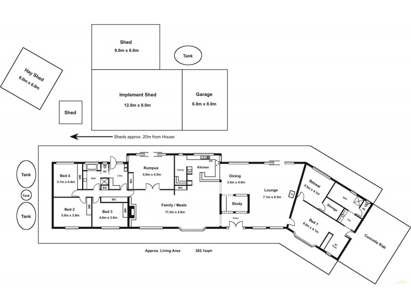 169 Mount Wellington Road, French Island VIC 3921 Floorplan